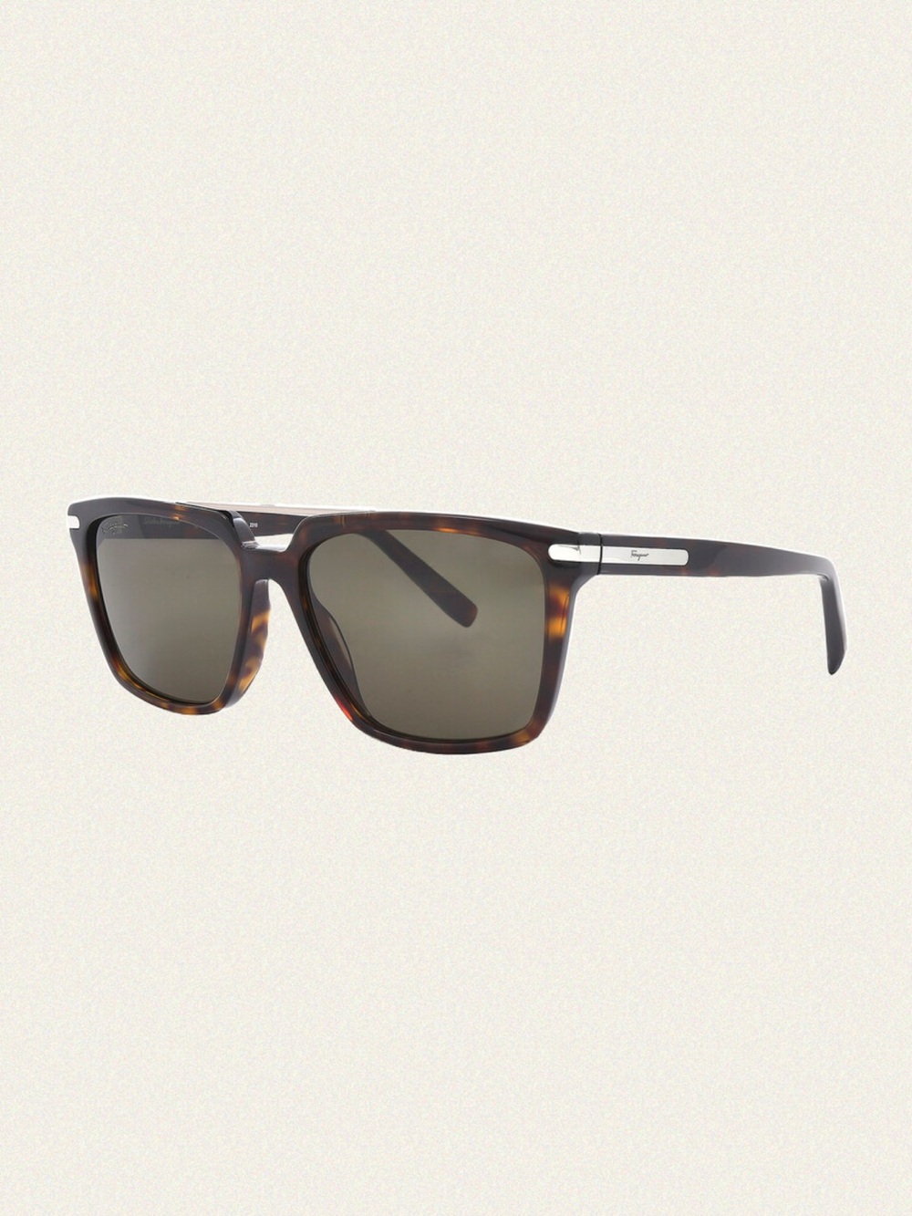 Salvatore Ferragamo SF1037S Tortoise Square Sunglasses - Picture 2 of 11